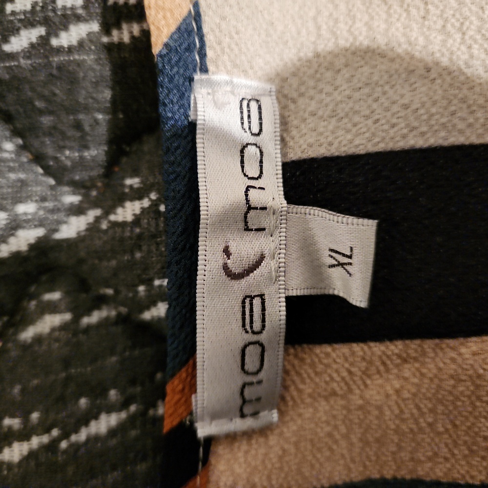 Moa Moa Multicolor Striped Duster - Picture 3 of 3